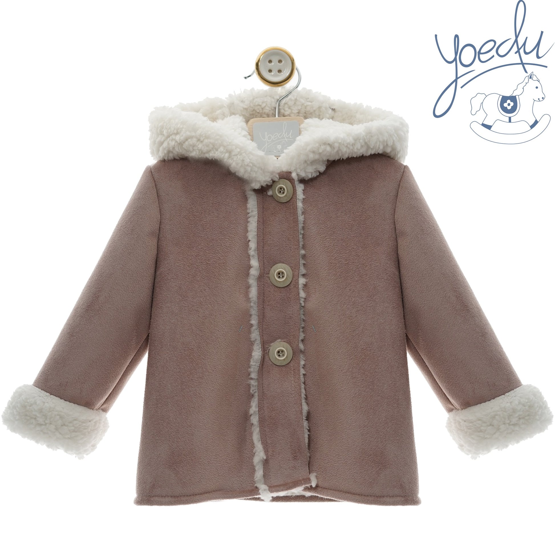 Pelliza con forro interior Rosa o Camel