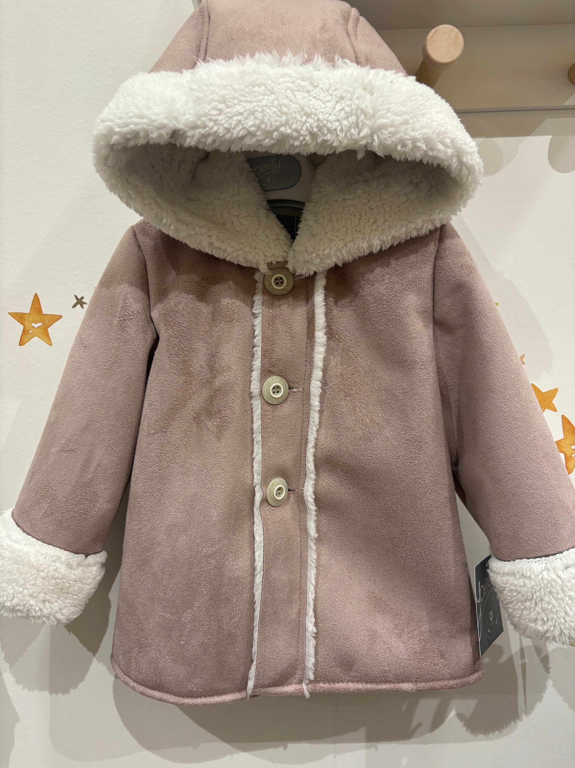 Pelliza con forro interior Rosa o Camel