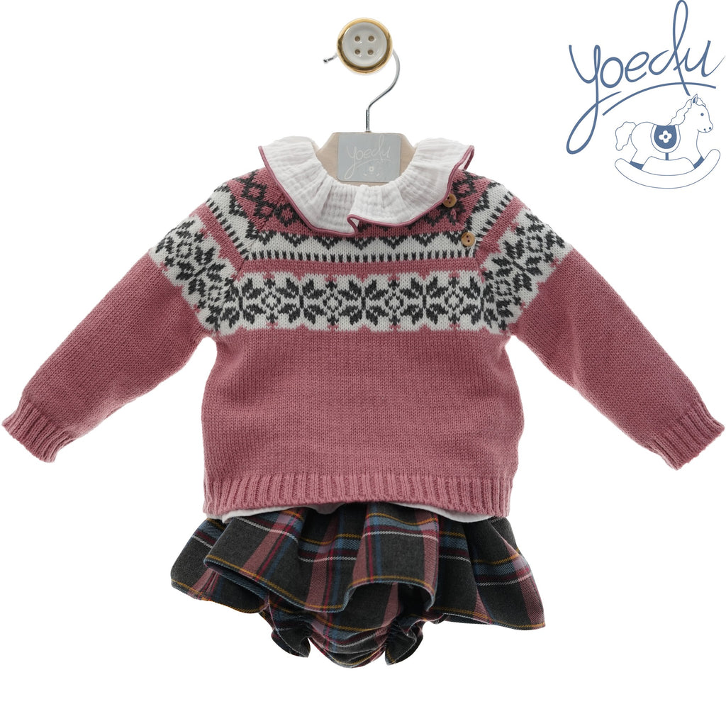 conjunto niña tres piezas