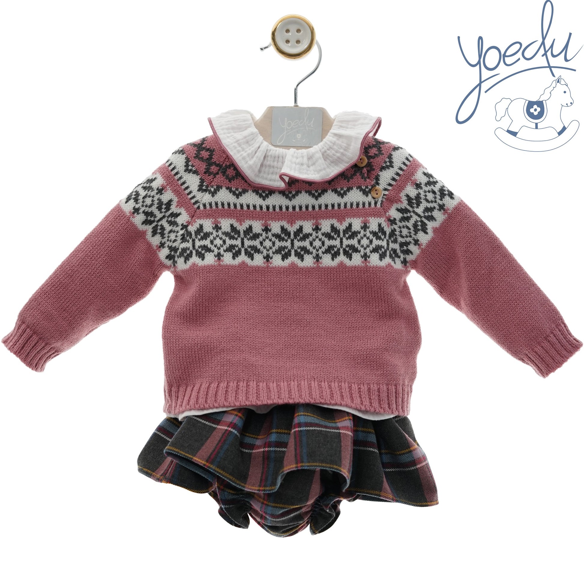 conjunto niña tres piezas