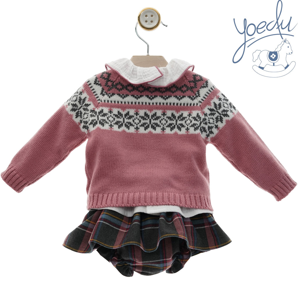 conjunto niña tres piezas