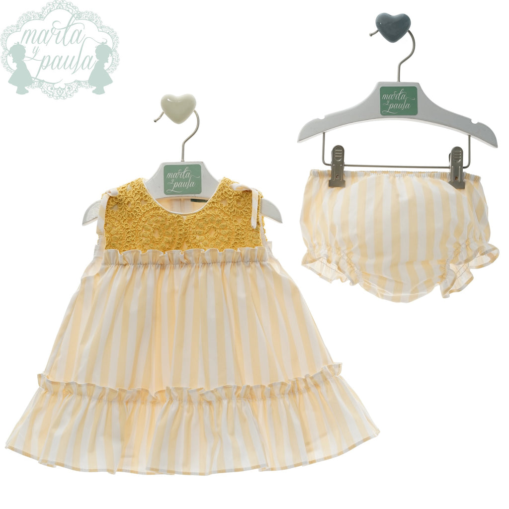 VESTIDO BB CON BRAGUITA RAYAS