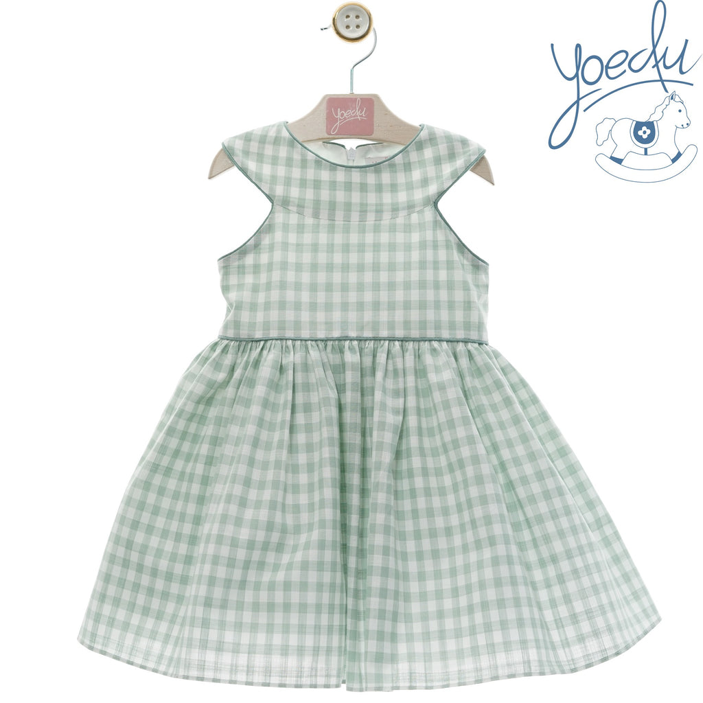 vestido vichy mint lancelot