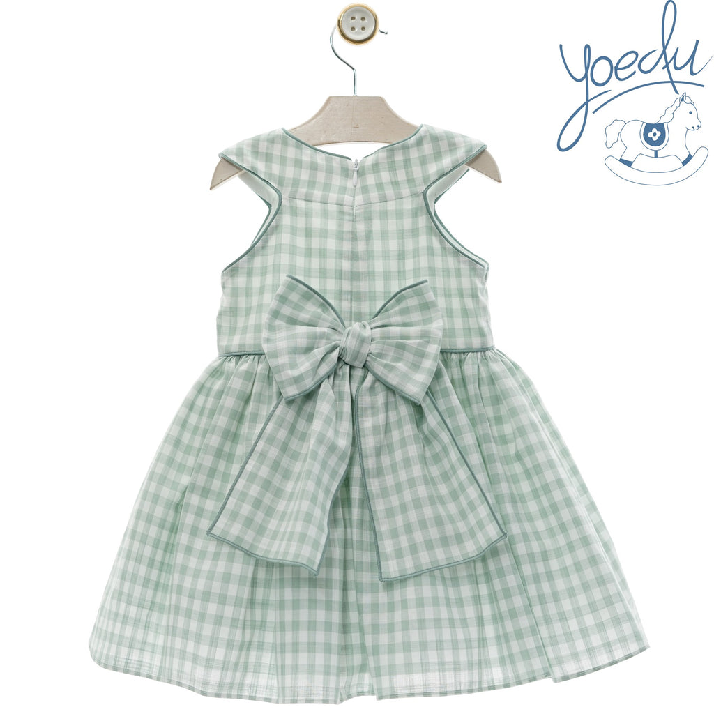vestido vichy mint lancelot