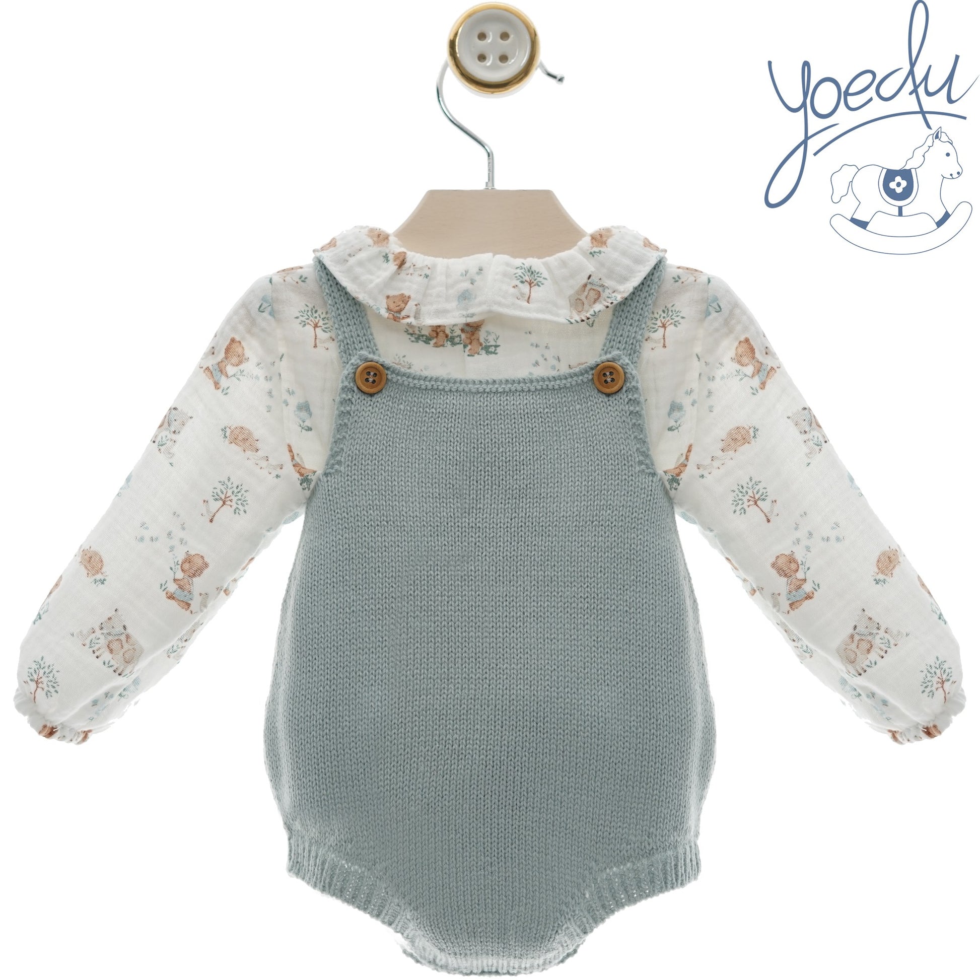 conjunto de peto muselina