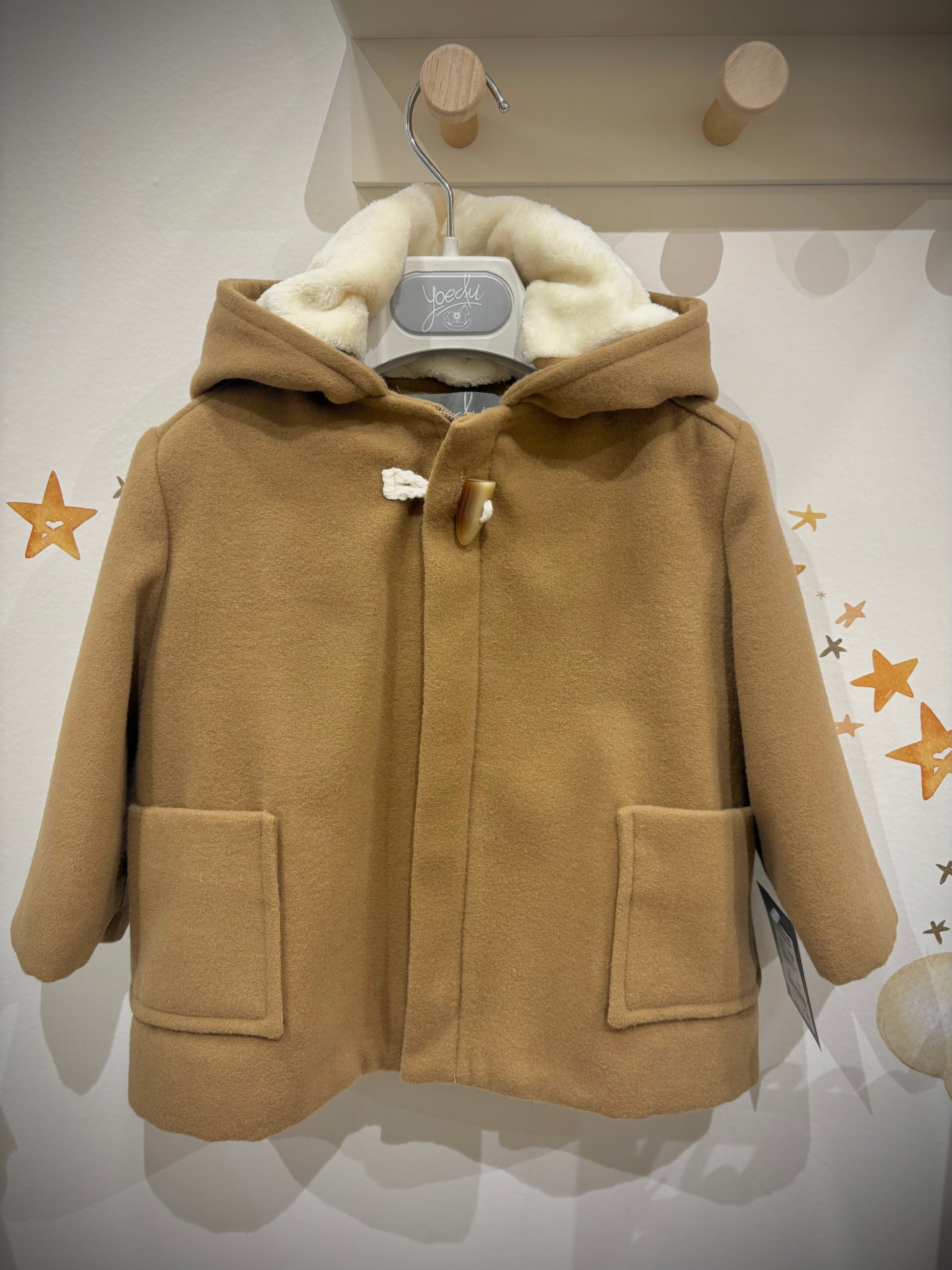 Abrigo infantil paño interior polar