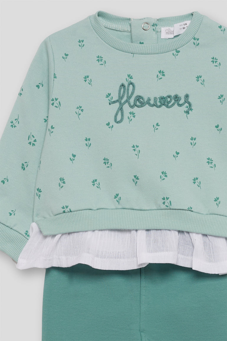 CONJUNTO SPORT FLOWERS