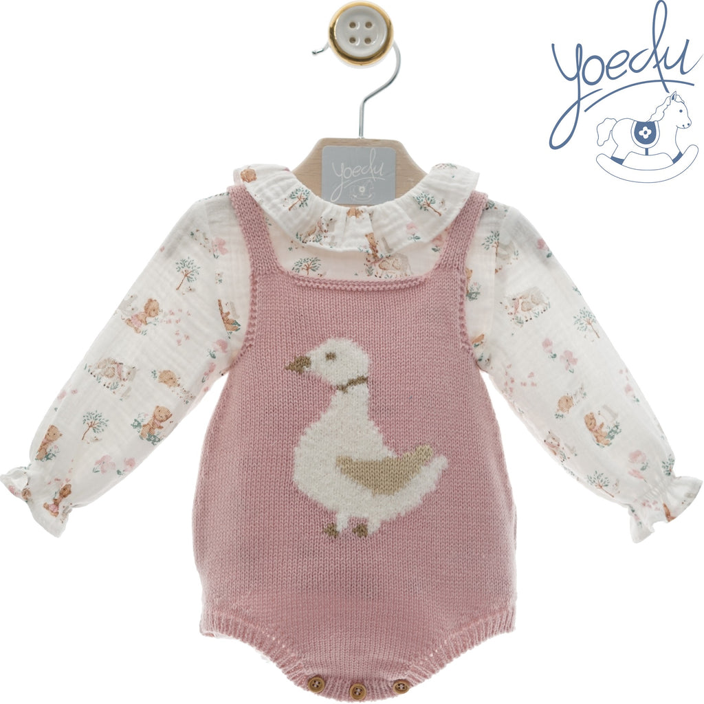 conjunto de peto muselina