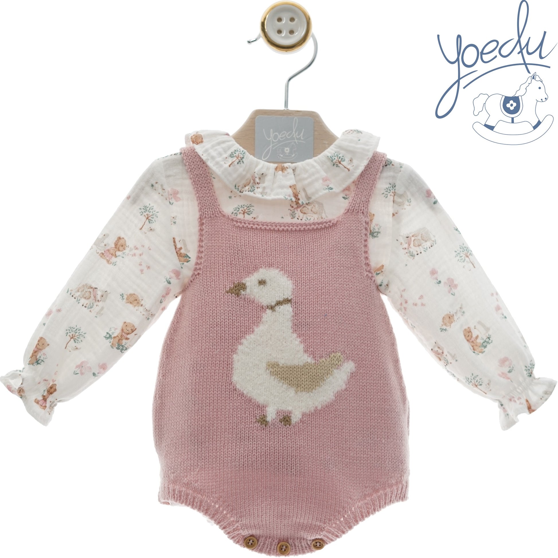 conjunto de peto muselina