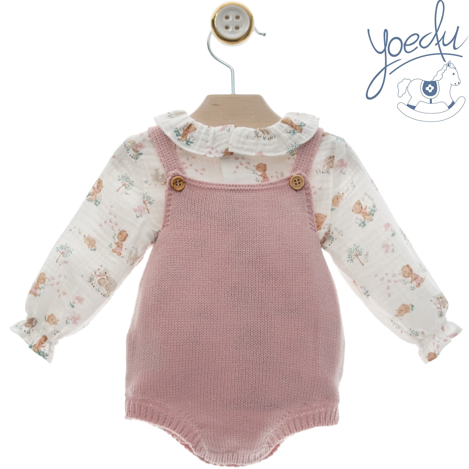 conjunto de peto muselina