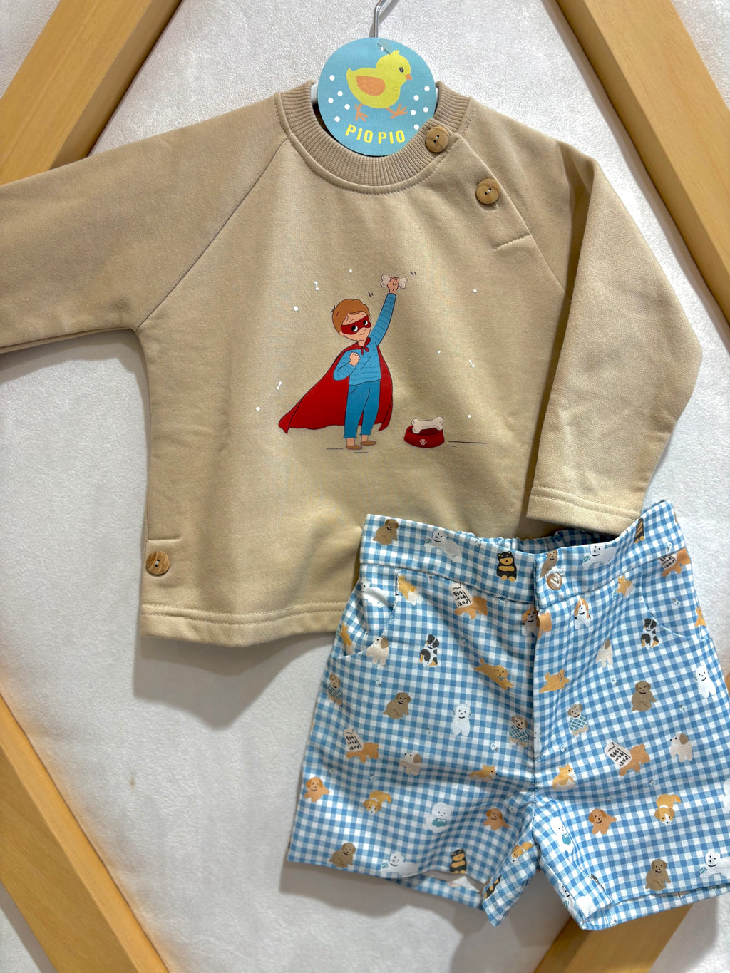 SUDADERA+ PANTALON PERROS