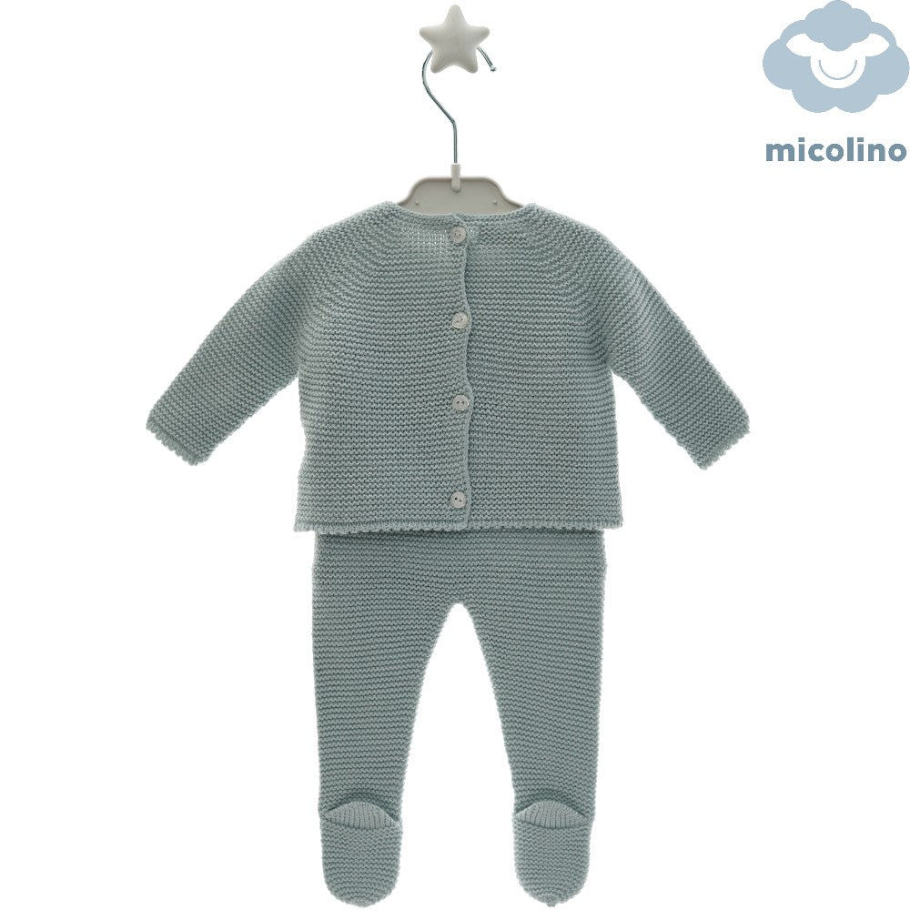 conjunto punto polaina bebe