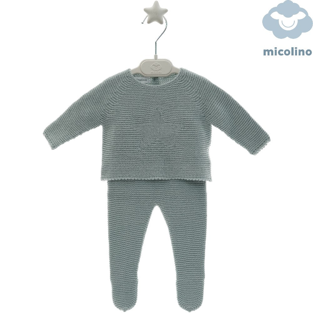 conjunto punto polaina bebe