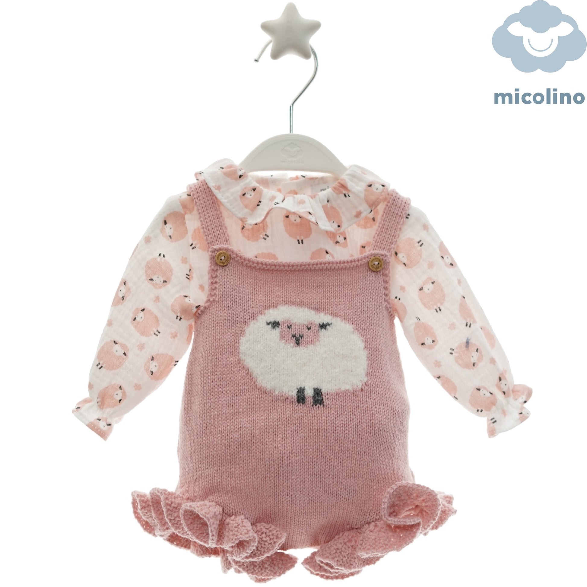 conjunto dos piezas rosa Constanza