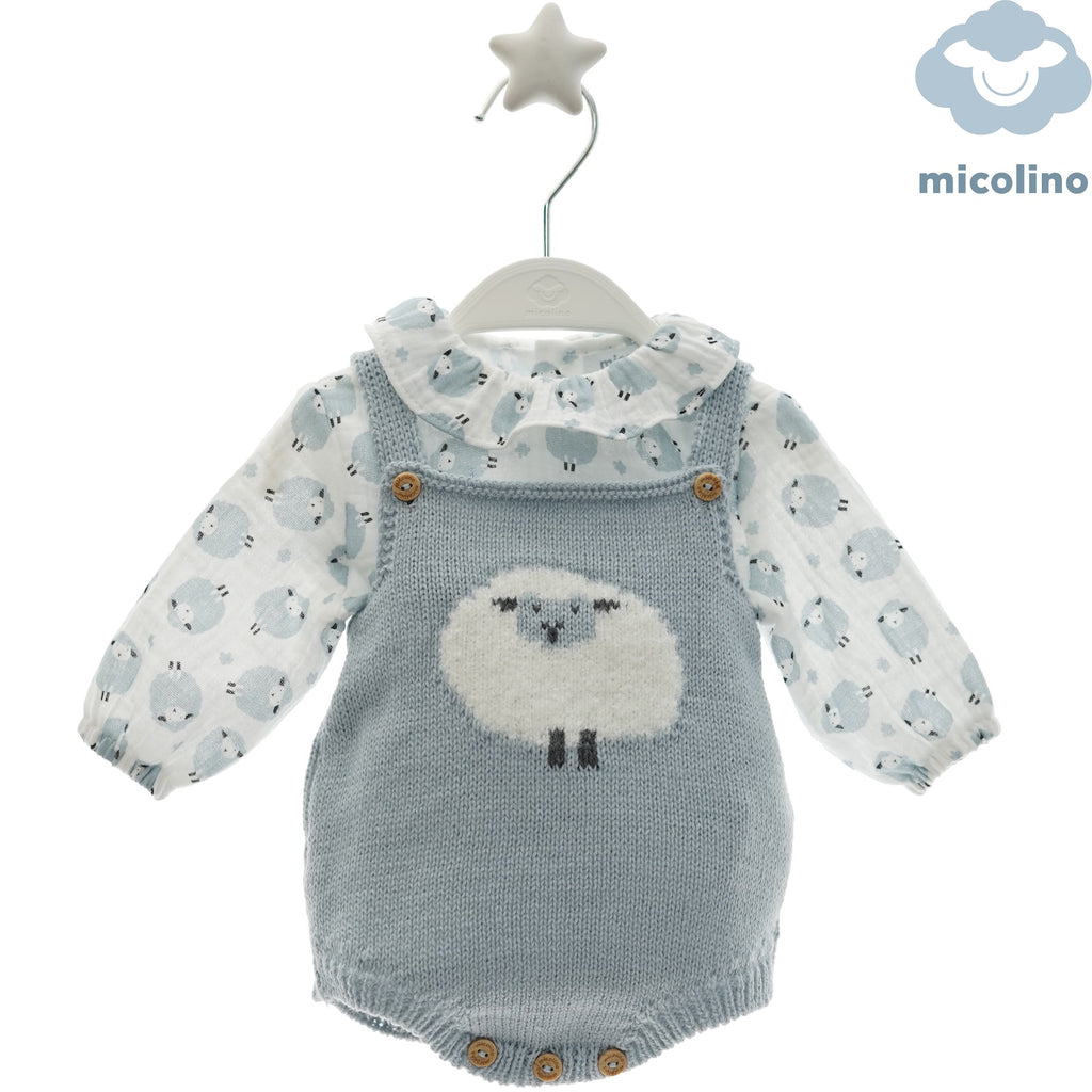 conjunto dos piezas azul Constanza