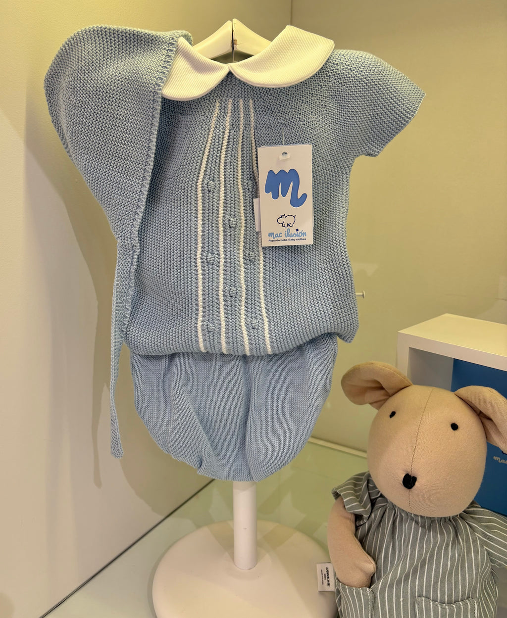 Conjunto 3 piezas azul