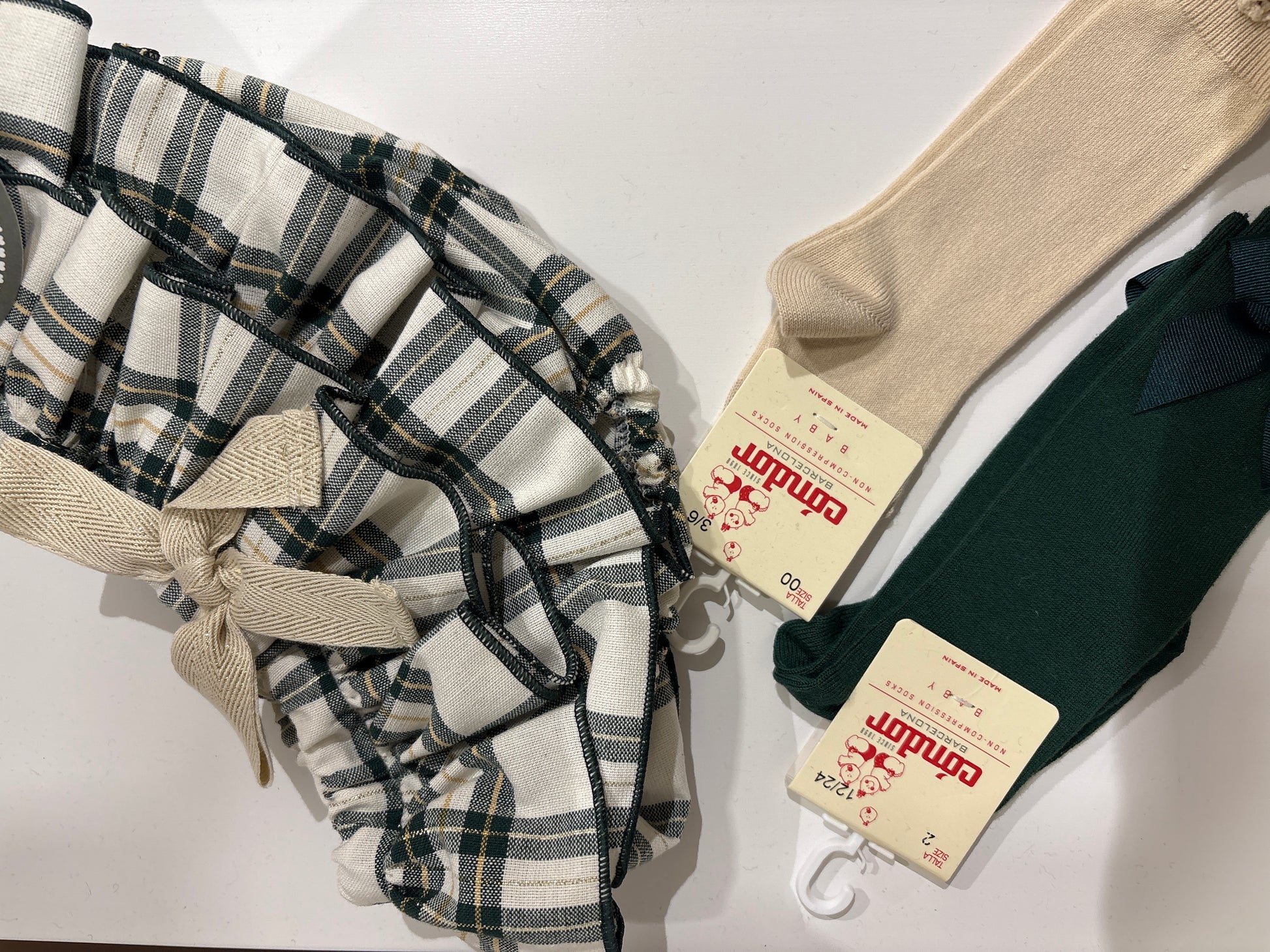 Braguita falda volante lurex