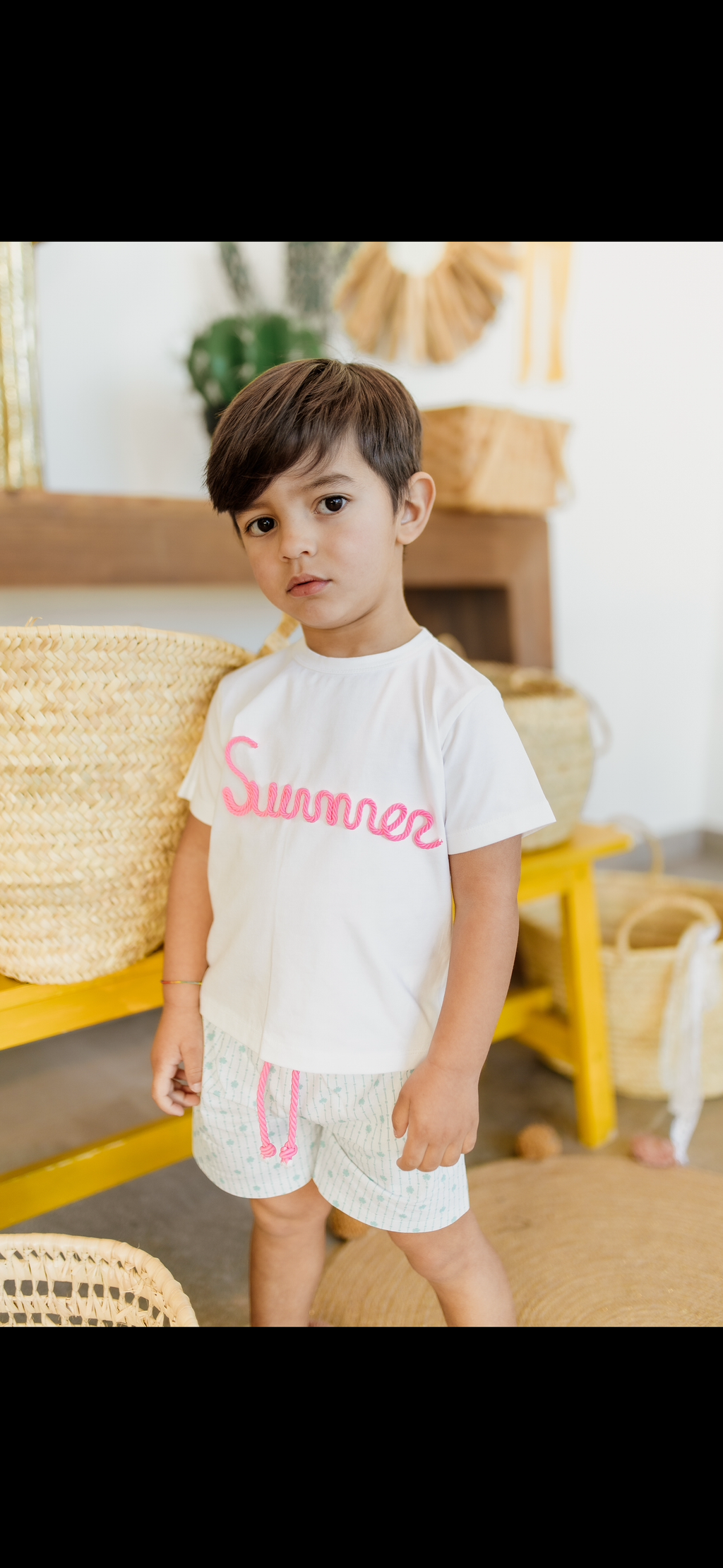 Conjunto bermuda niño