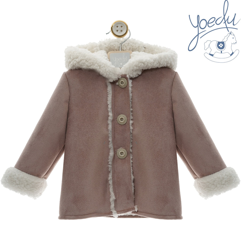 Pelliza con forro interior Rosa o Camel