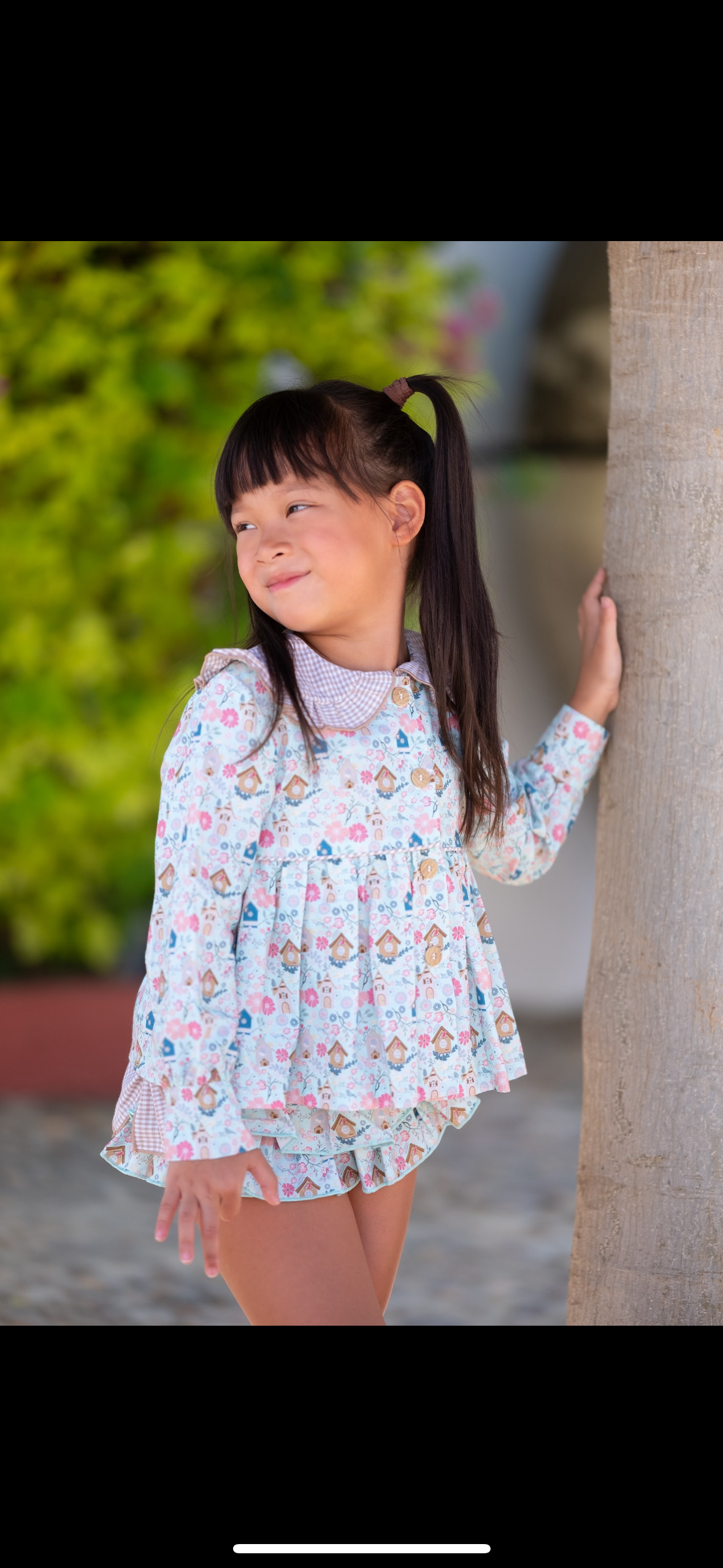 Blusa casita de pájaros