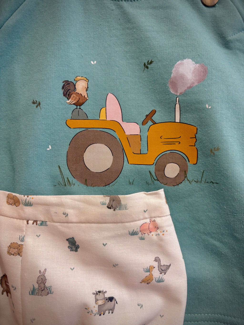 CONJUNTO NIÑO GRANJA