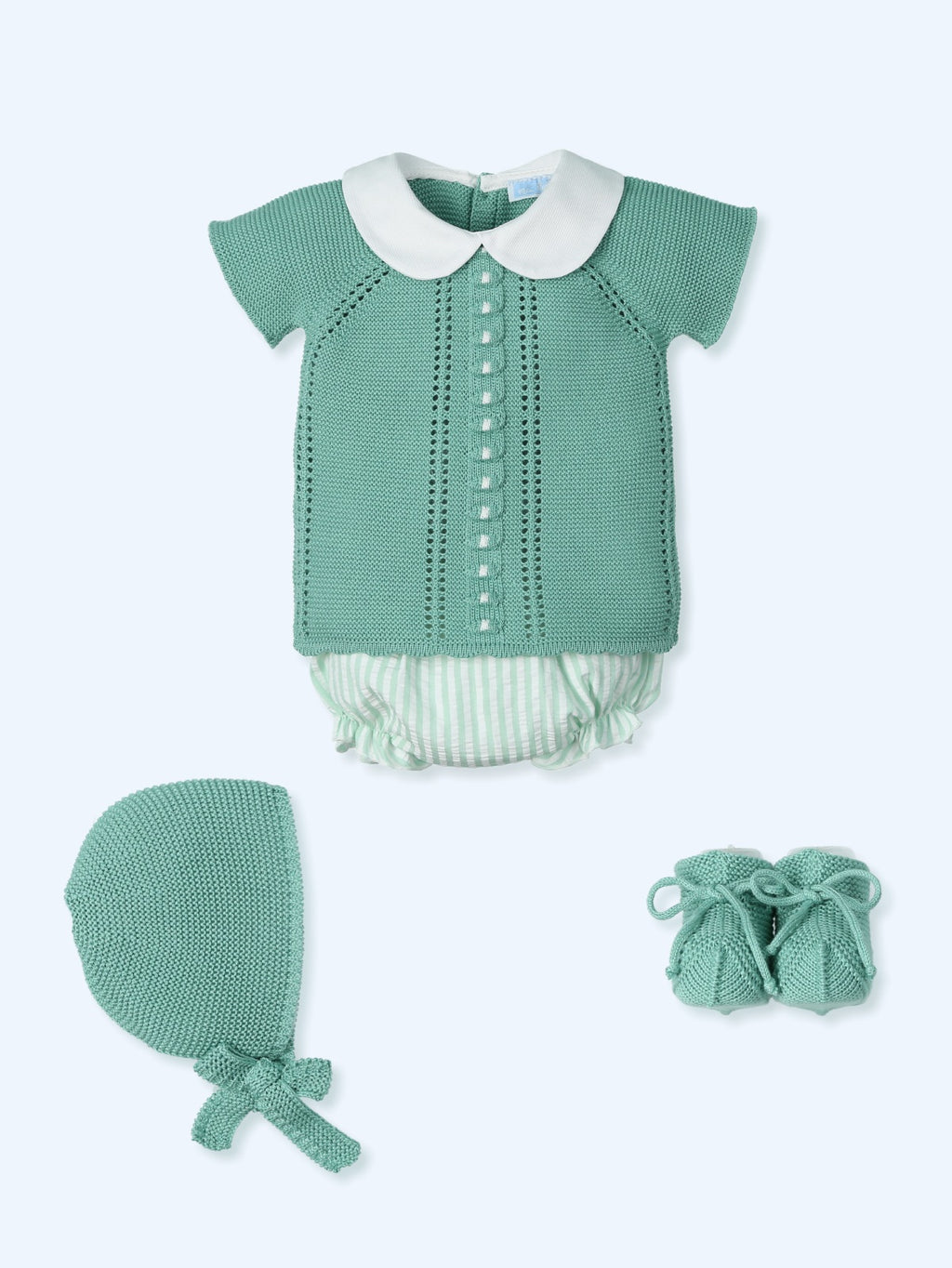 Conjunto 4 piezas verde