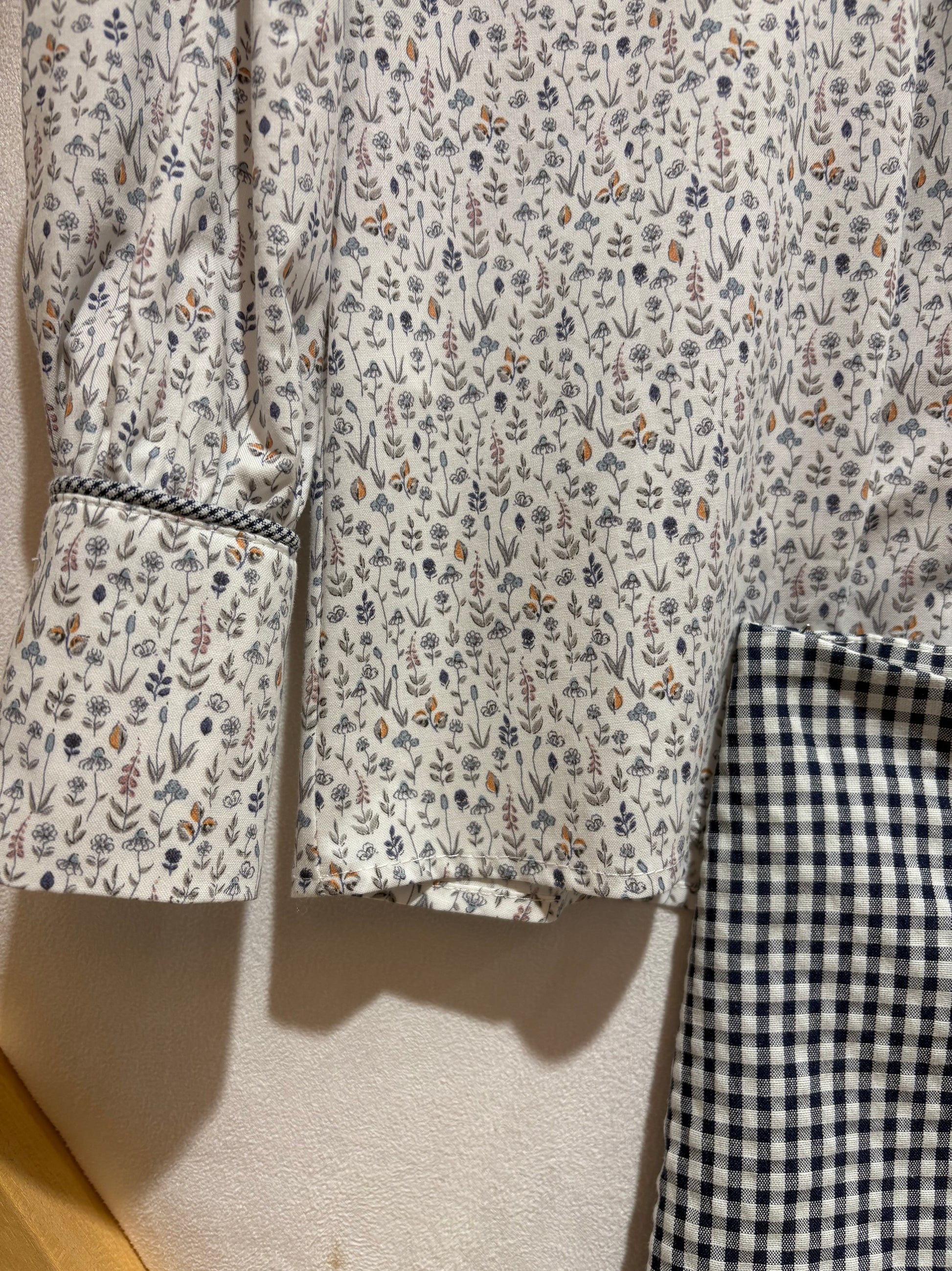 conjunto vichy La Peppa niña