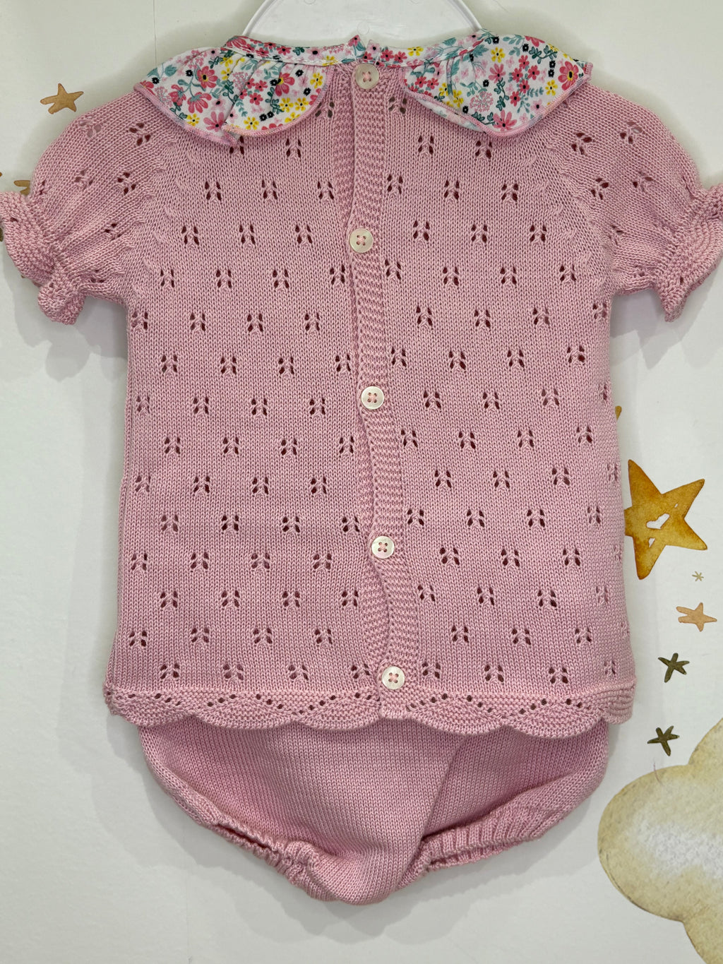 Conjunto 2 piezas en punto fresa