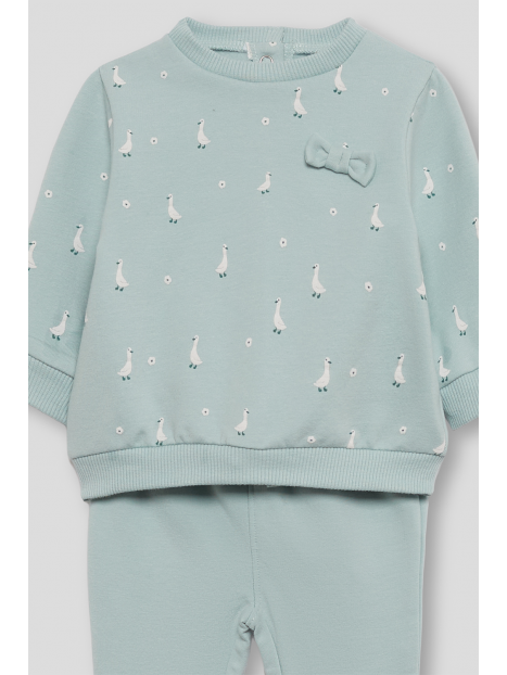 Conjunto sport patos mint