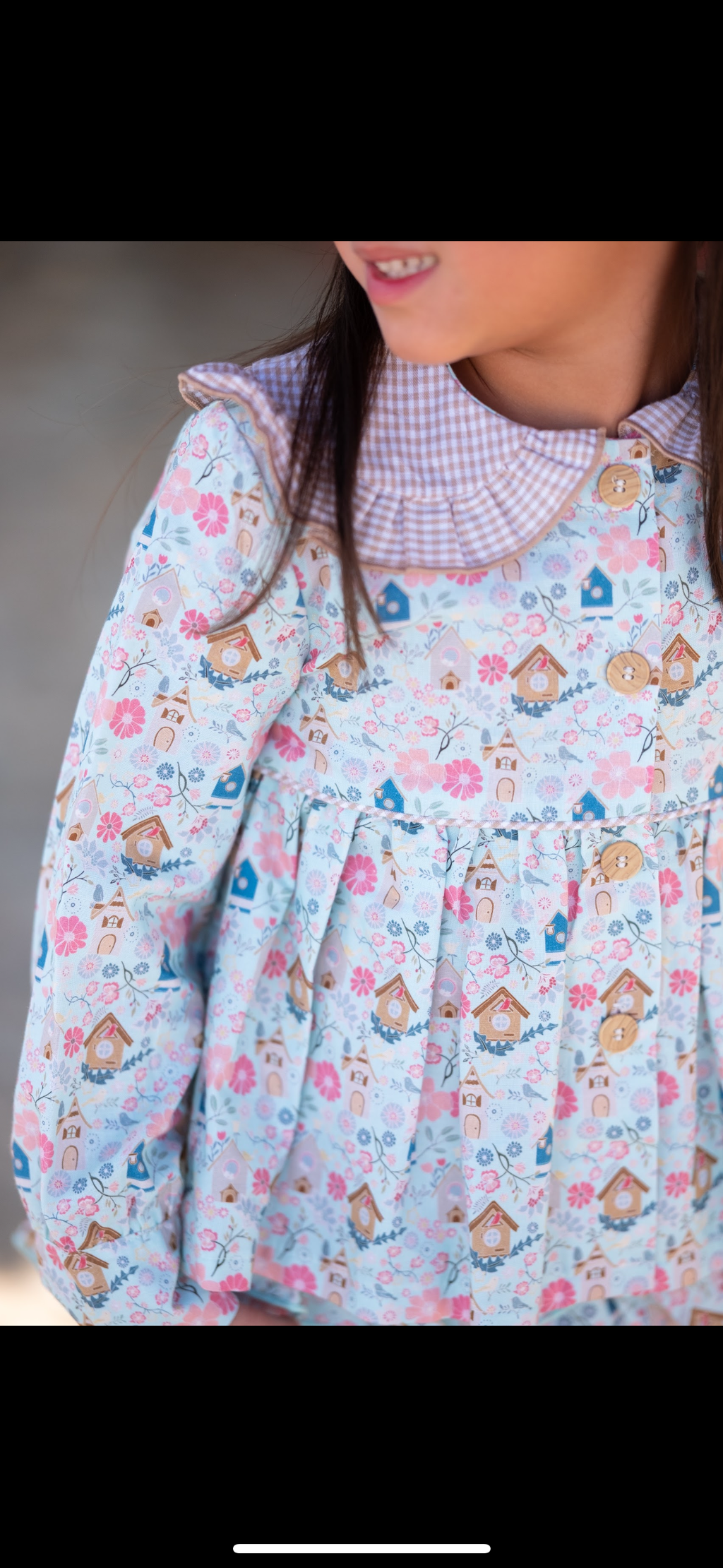 Blusa casita de pájaros