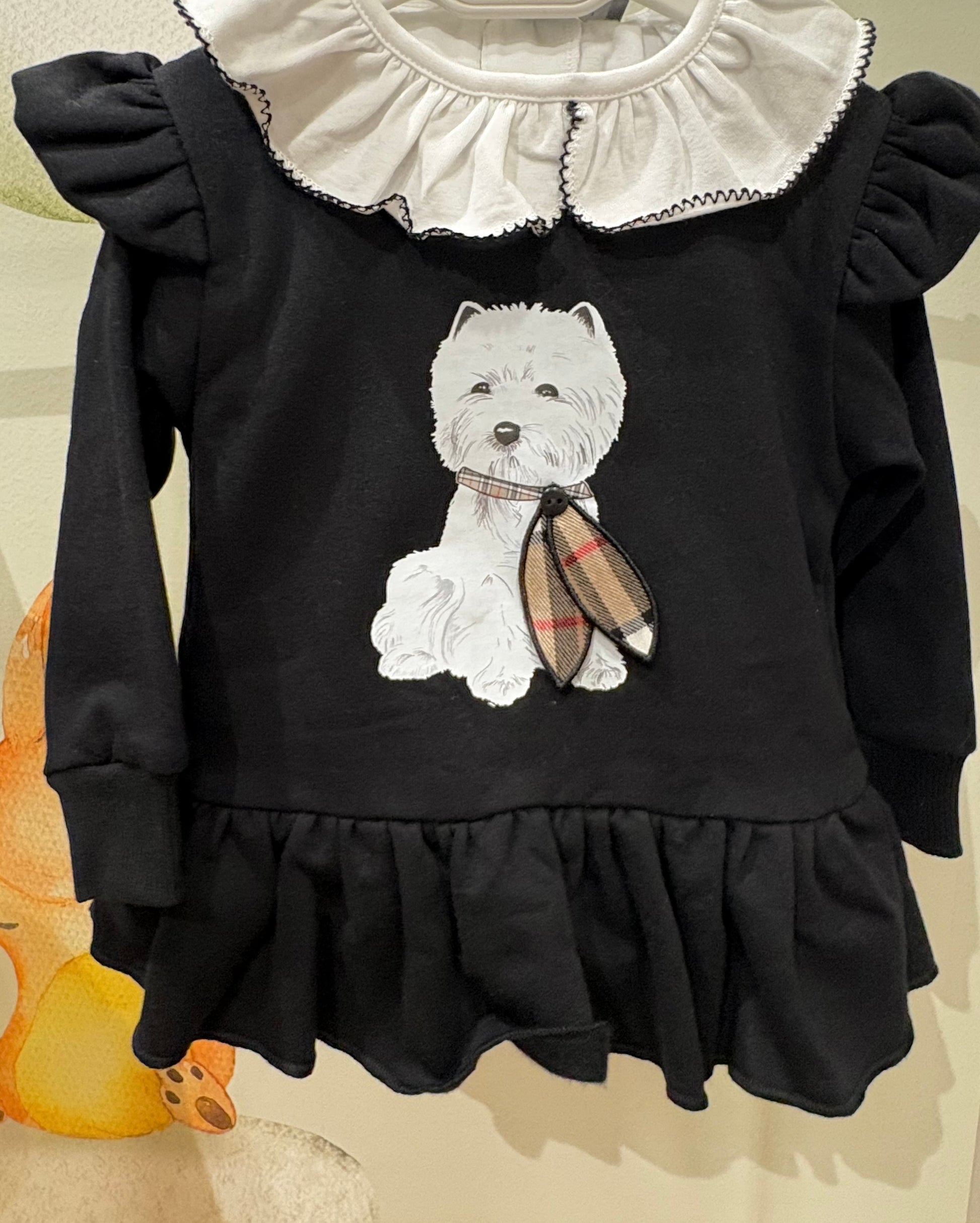 Jesusito en felpa negro