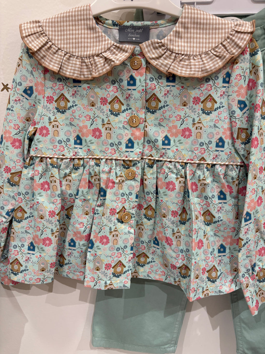 Blusa casita de pájaros