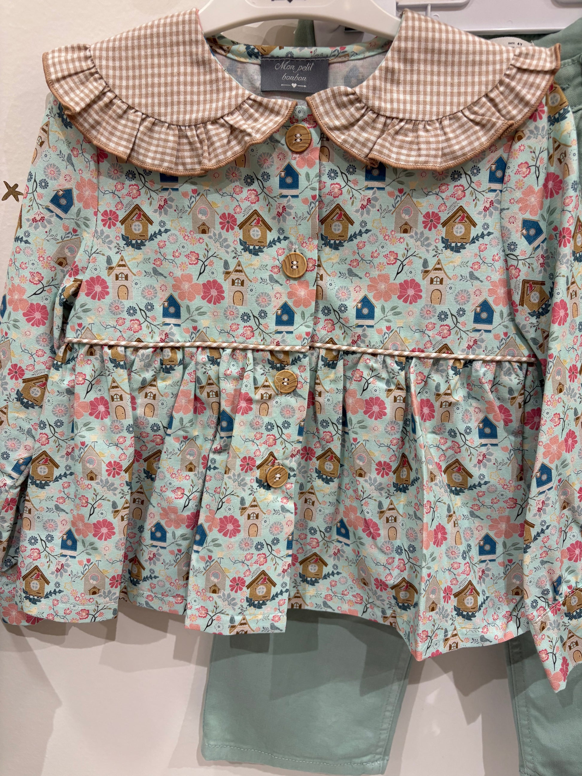 Blusa casita de pájaros