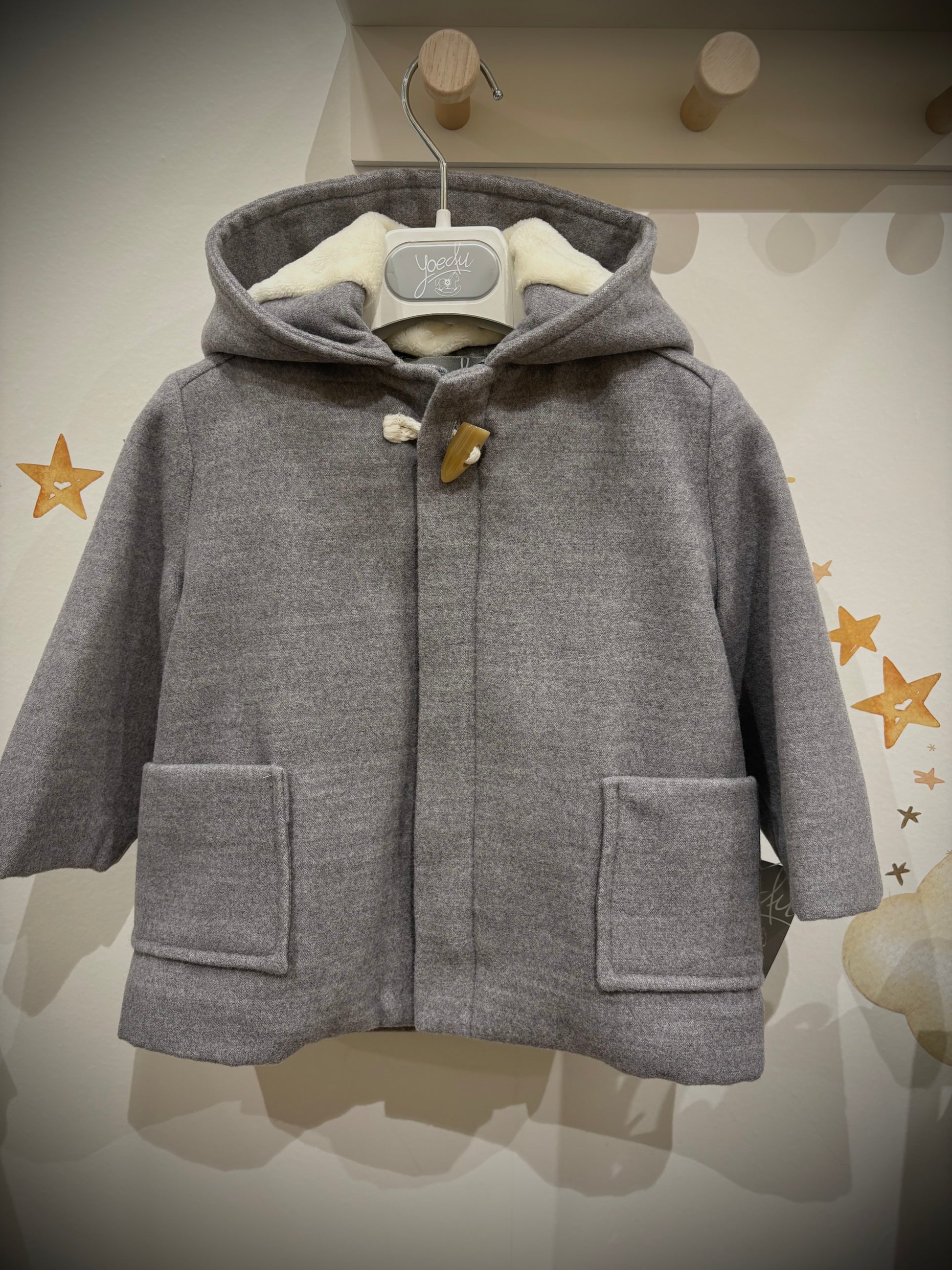 Abrigo infantil paño interior polar