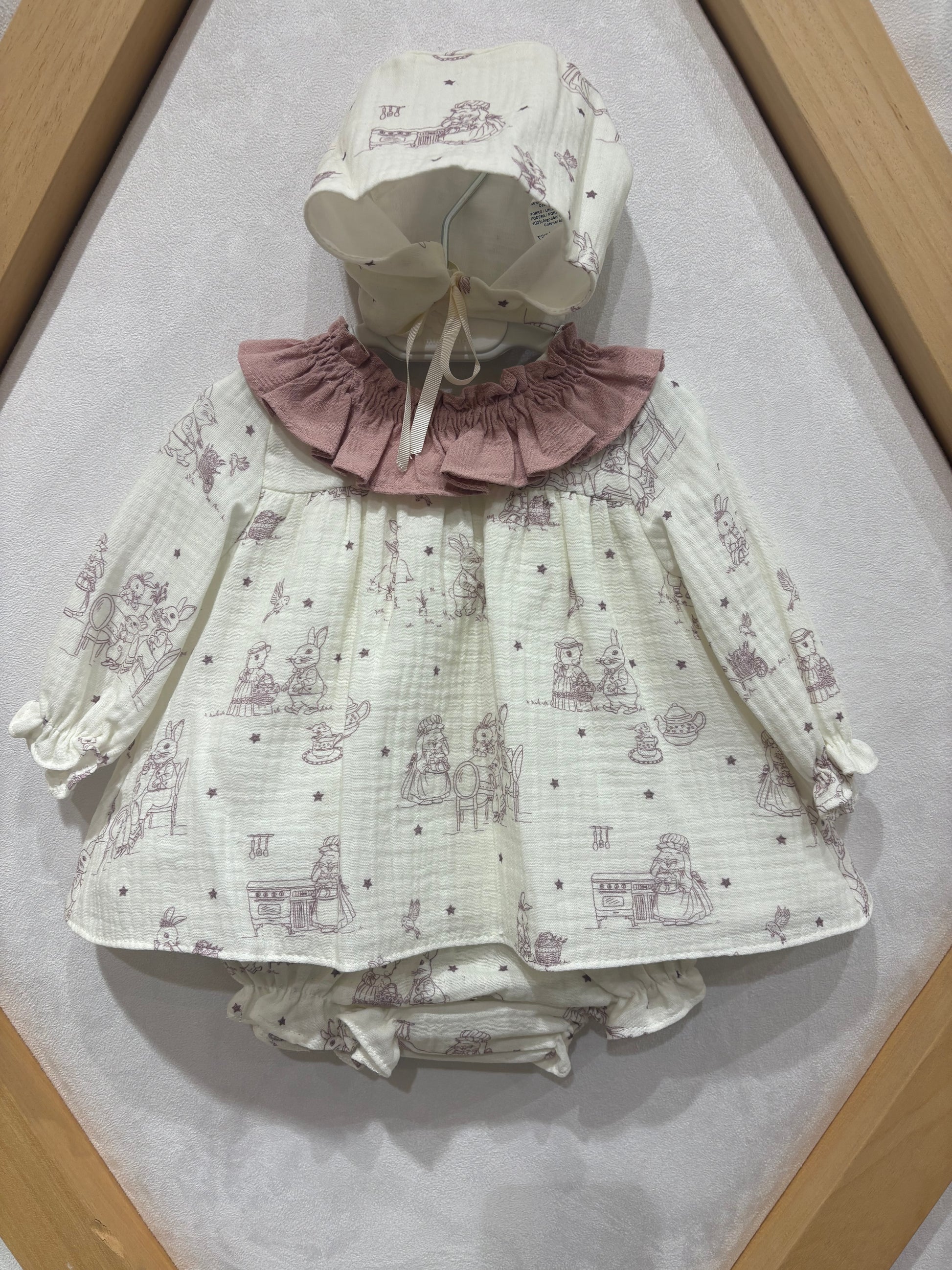 Jesusito Paola rosa empolvado con capota