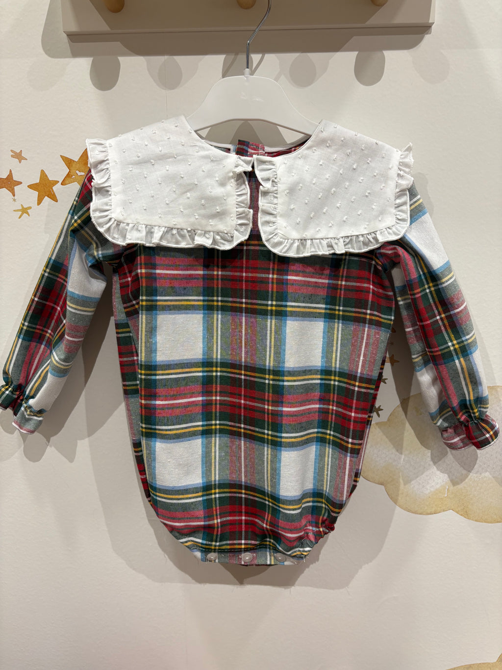 Pelele bombacho cuadros