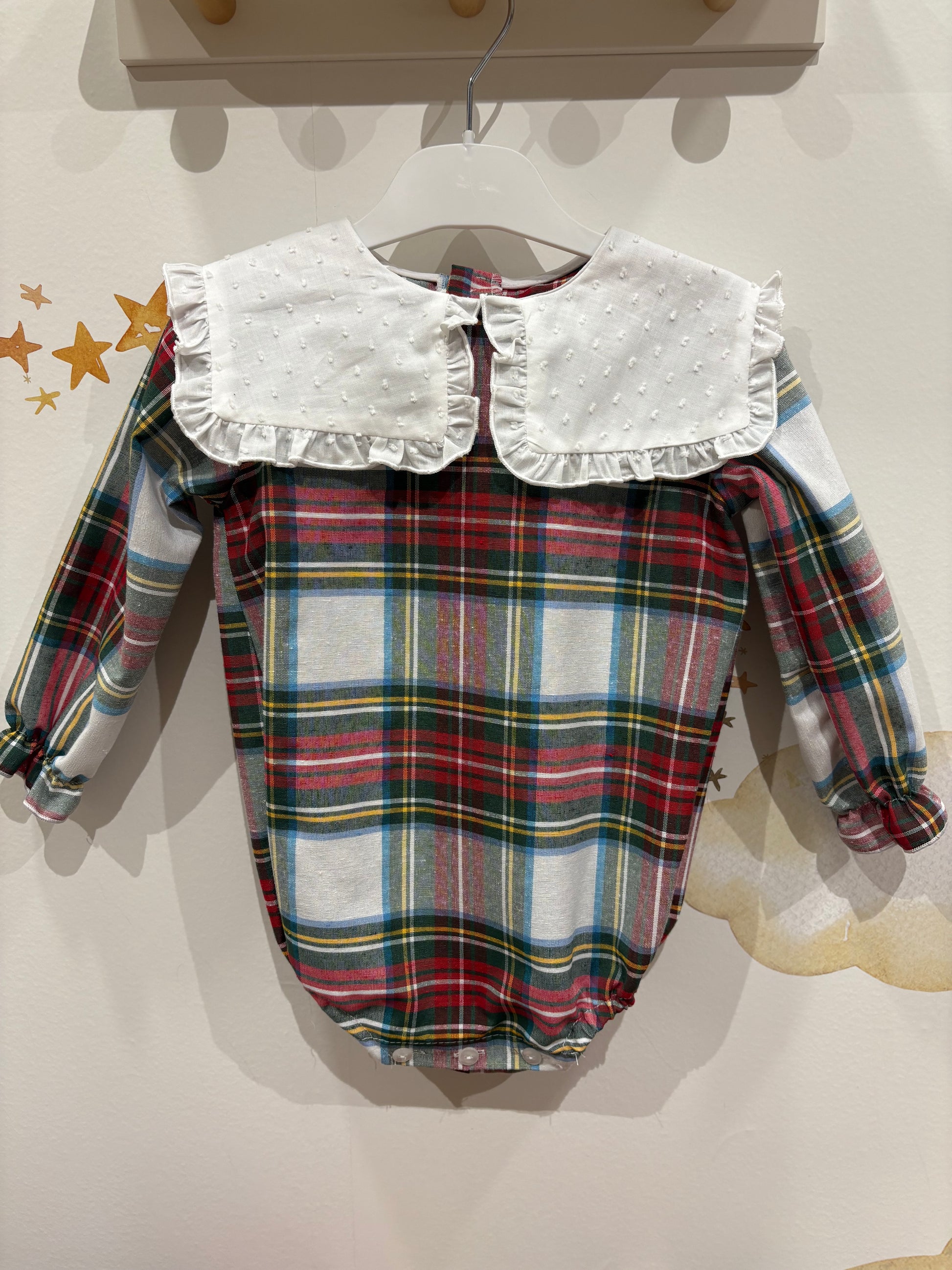 Pelele bombacho cuadros