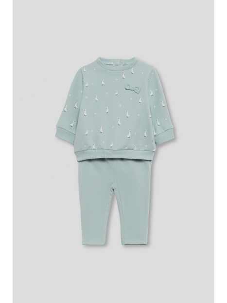 Conjunto sport patos mint