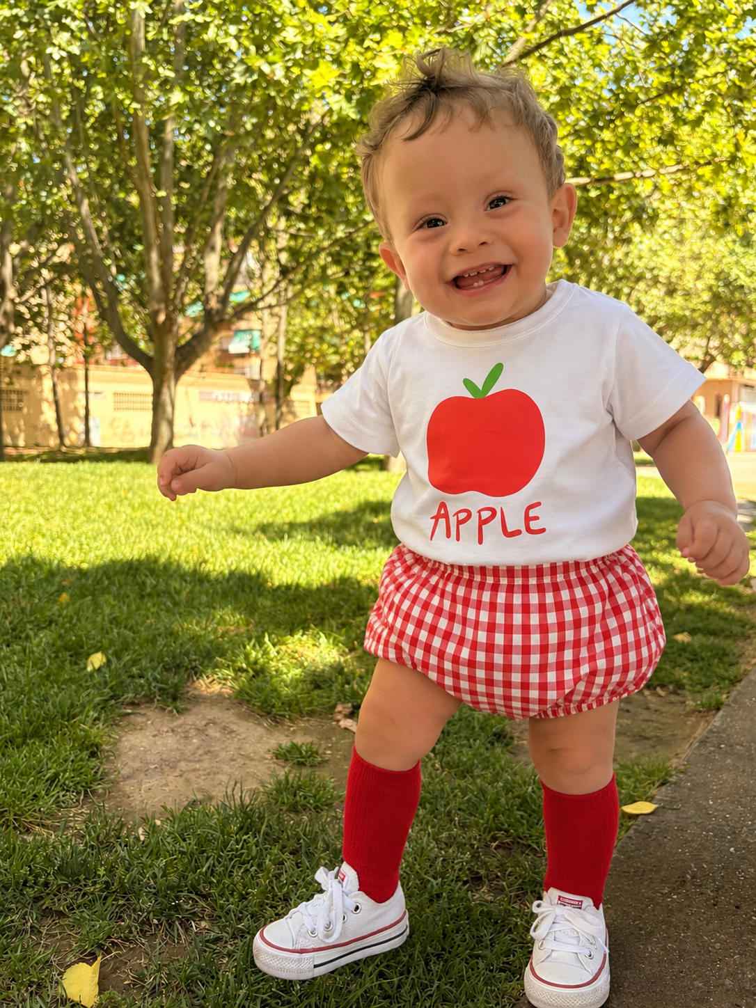 Conjunto vichy Apple