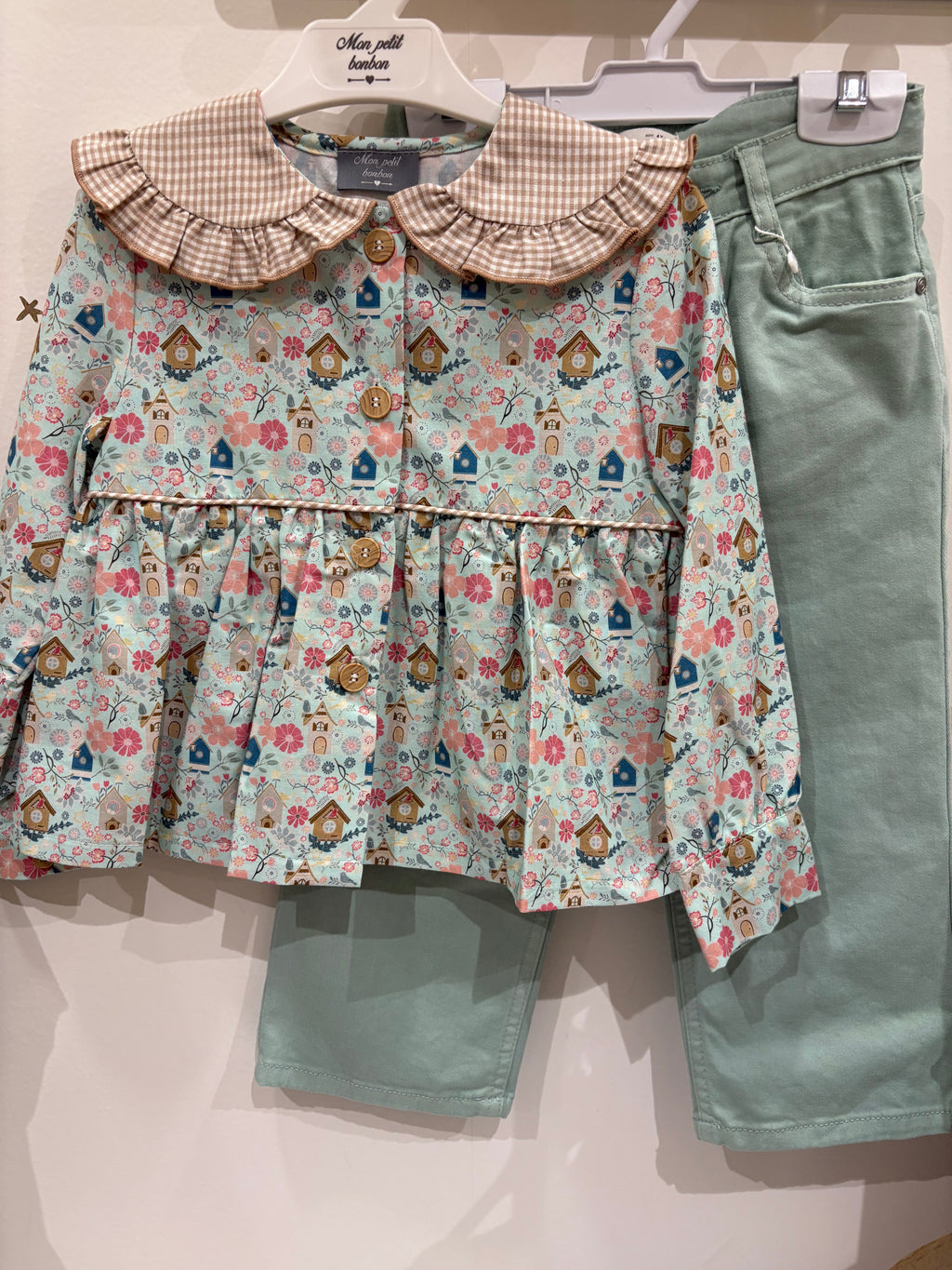 Blusa casita de pájaros