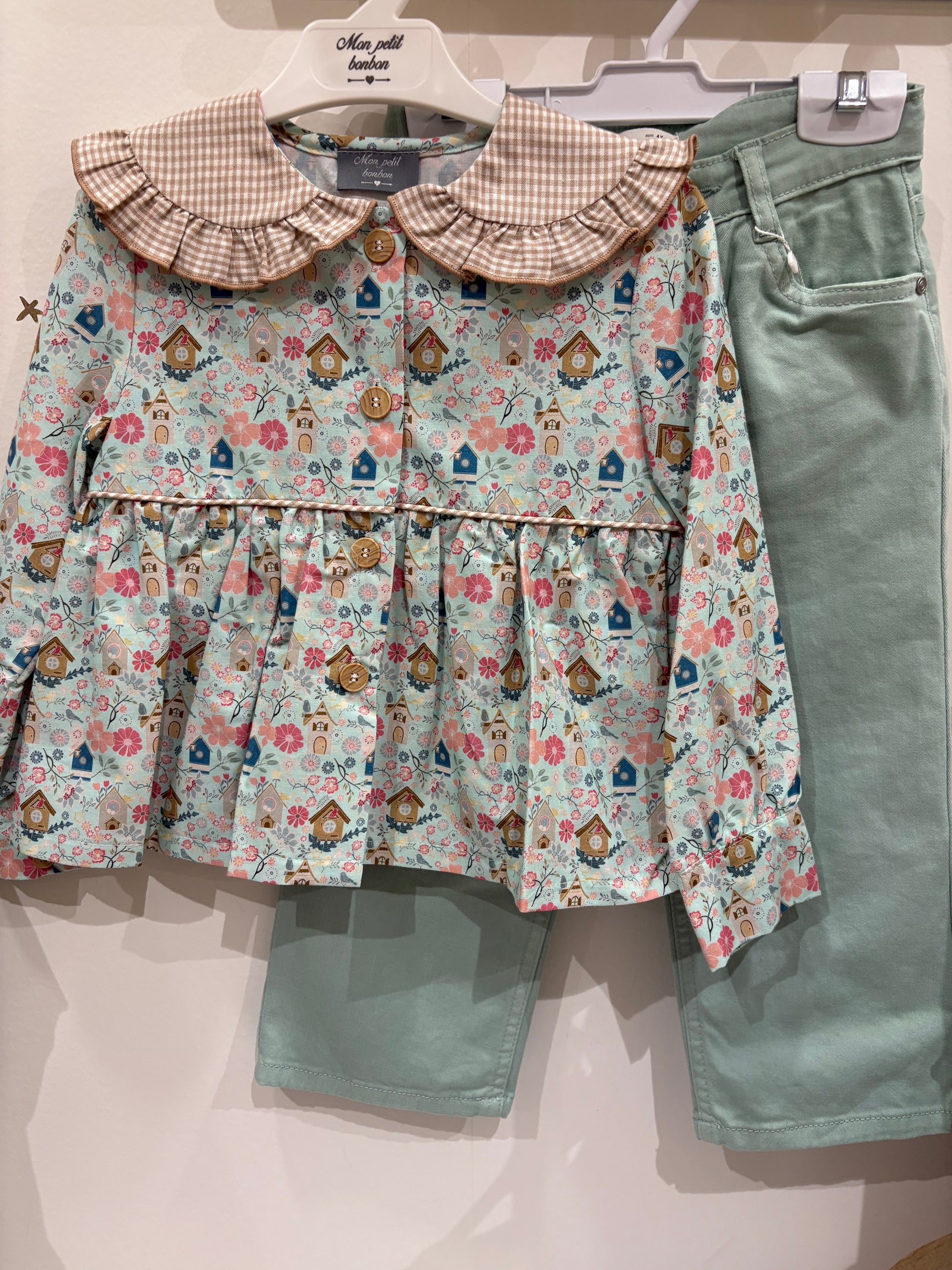 Blusa casita de pájaros