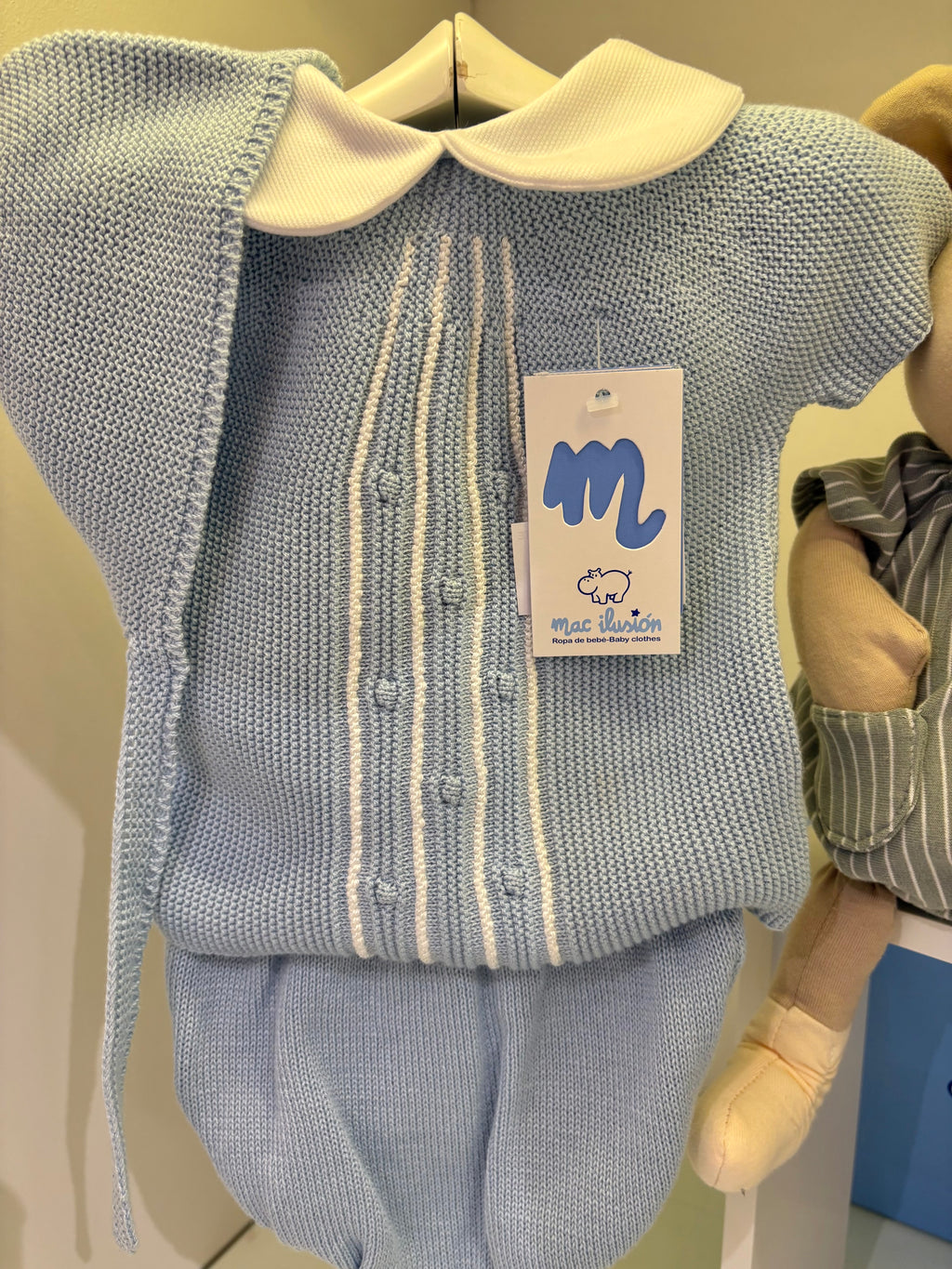 Conjunto 3 piezas azul