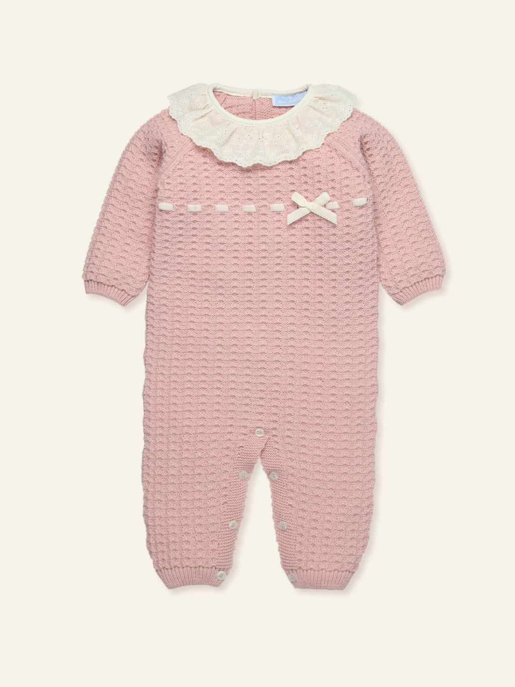 pelele cuello bordado