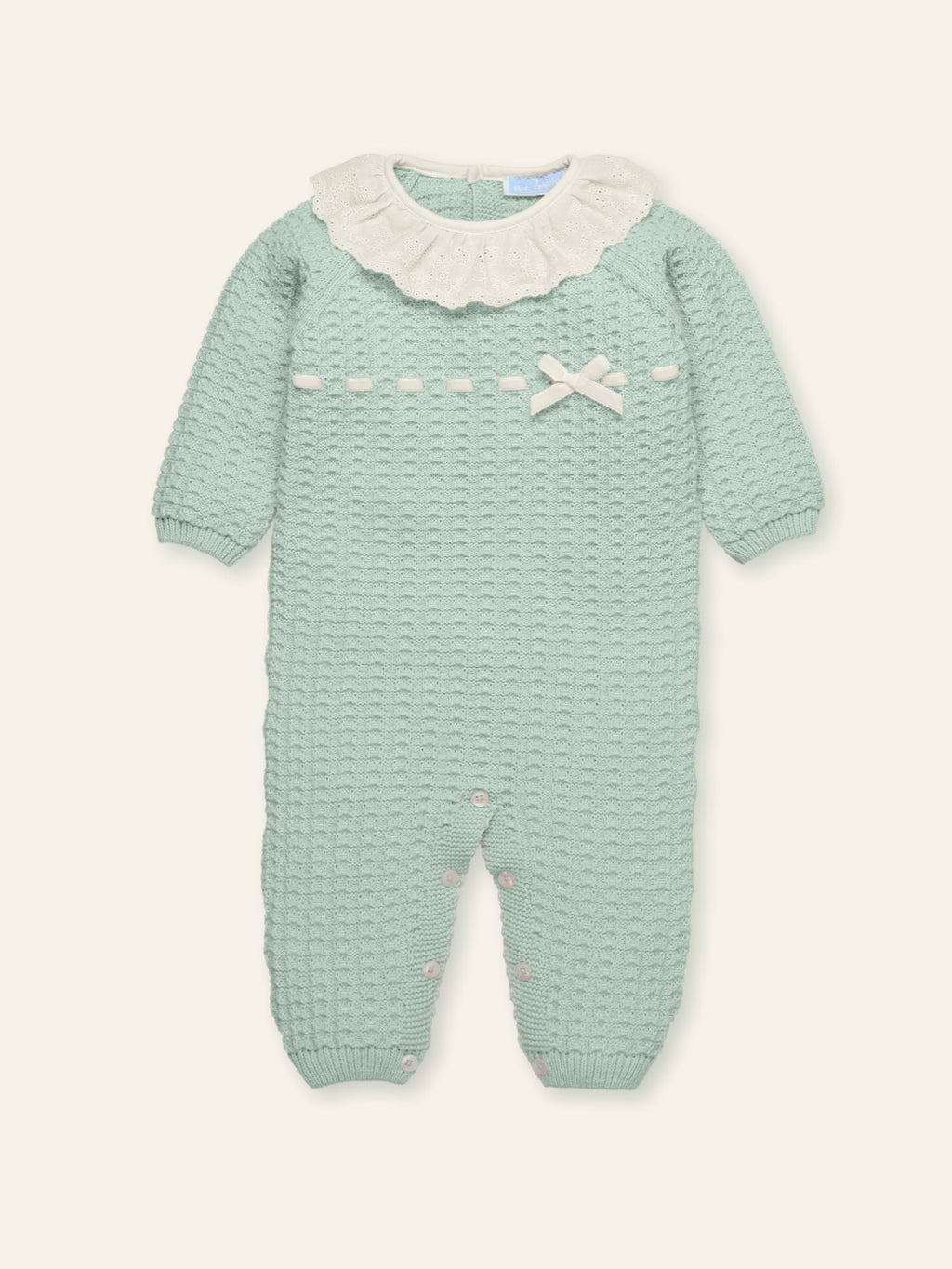 pelele cuello bordado