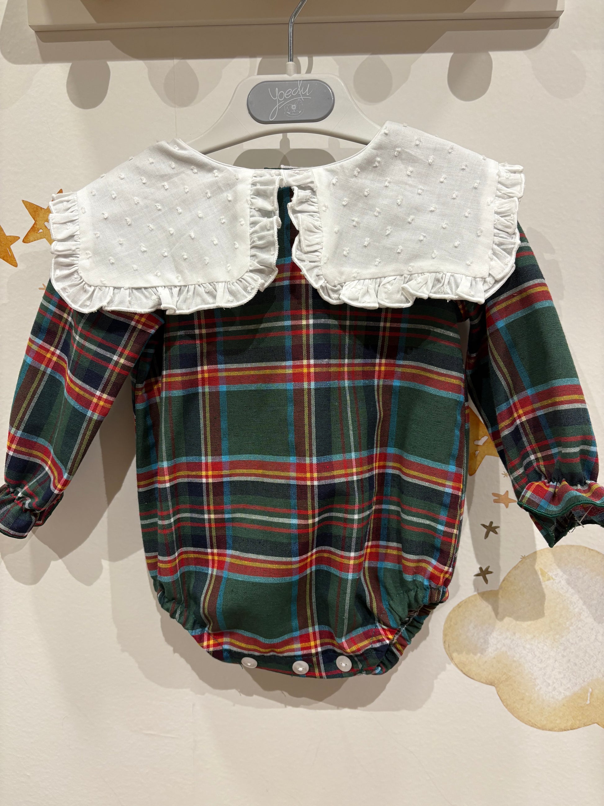 Pelele bombacho cuadros