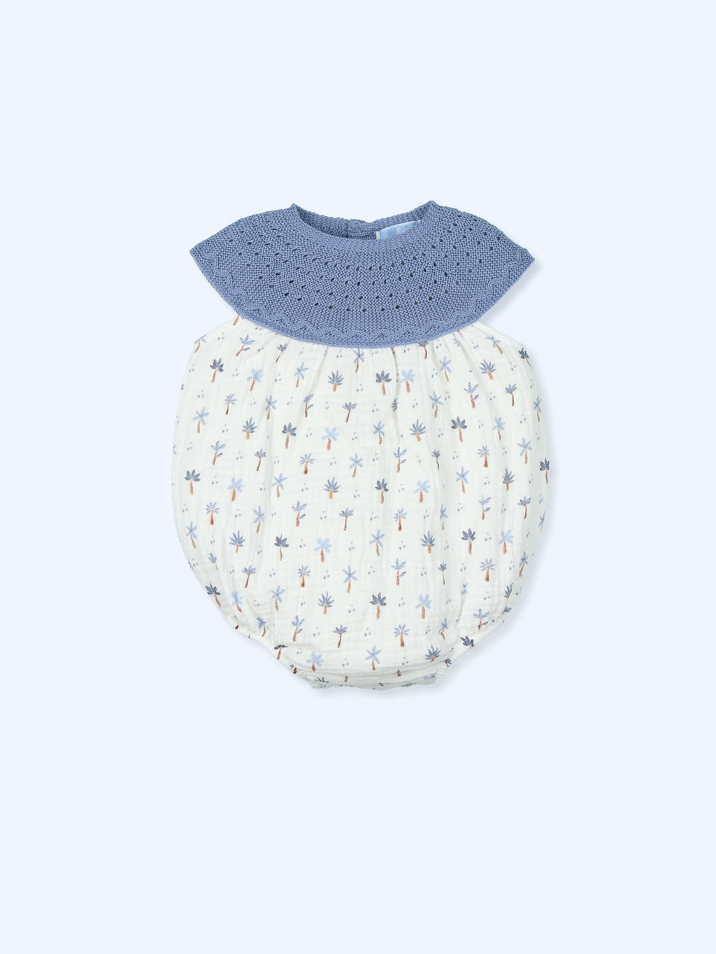 Pelele combinado cuello punto
