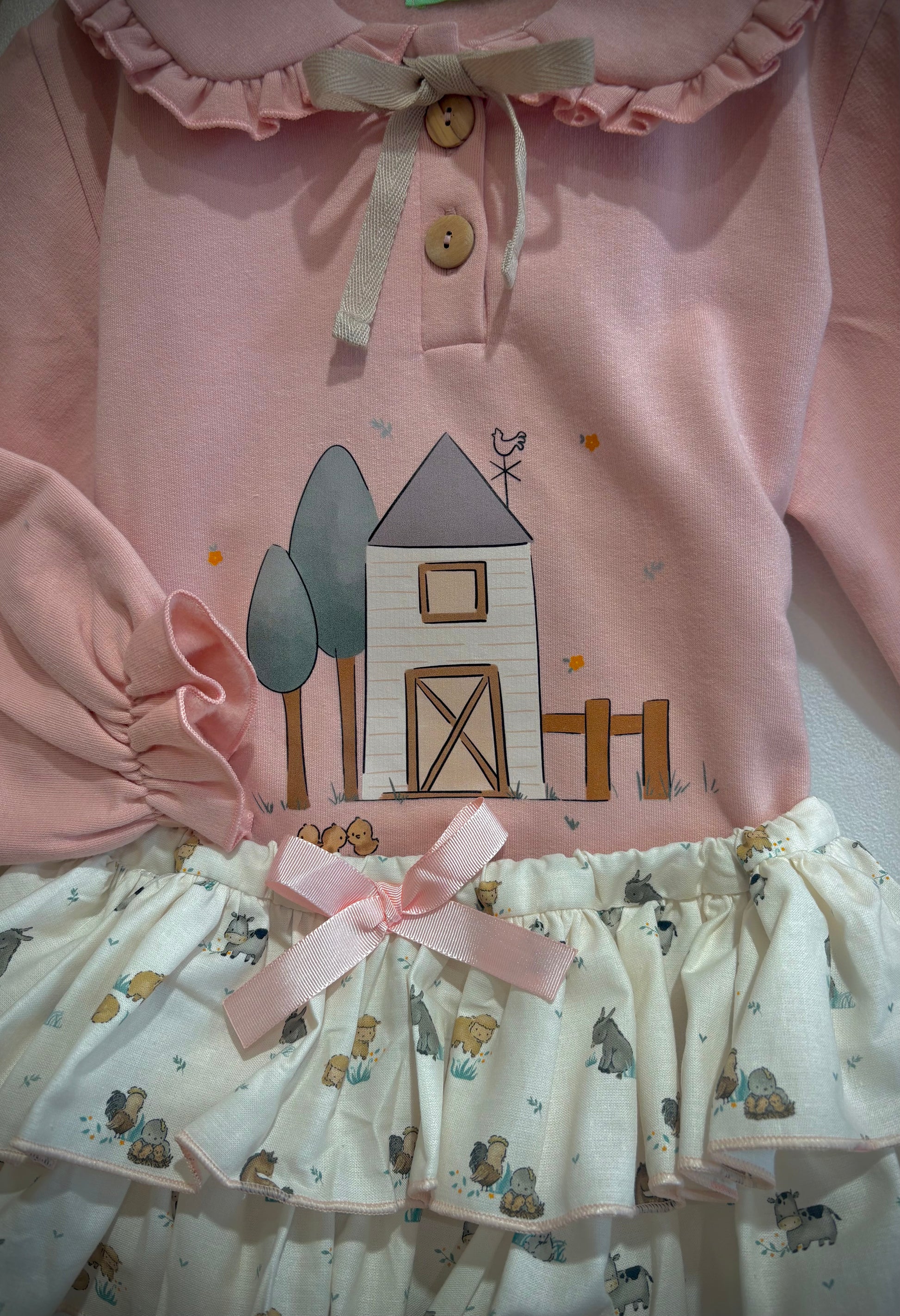 CONJUNTO NIÑA GRANJA