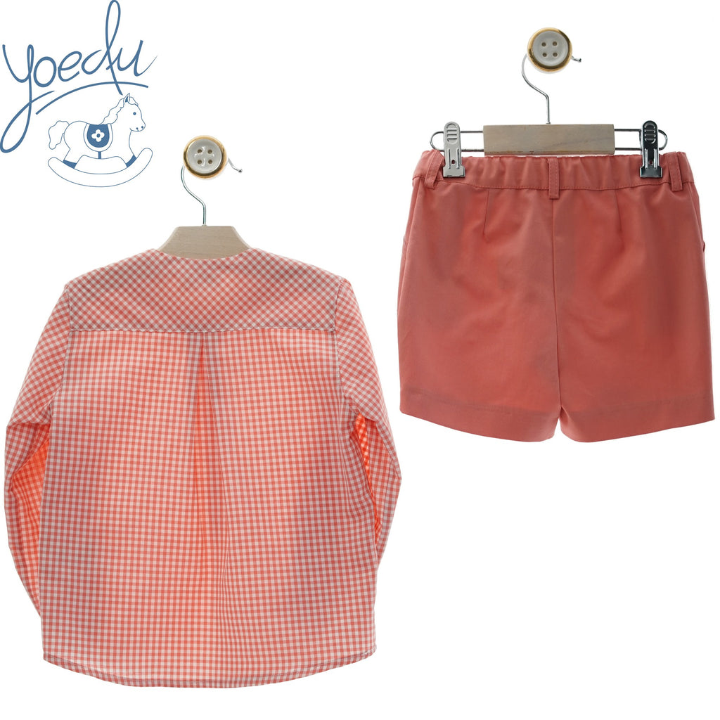 TAJE INFANTIL NIÑO CORAL