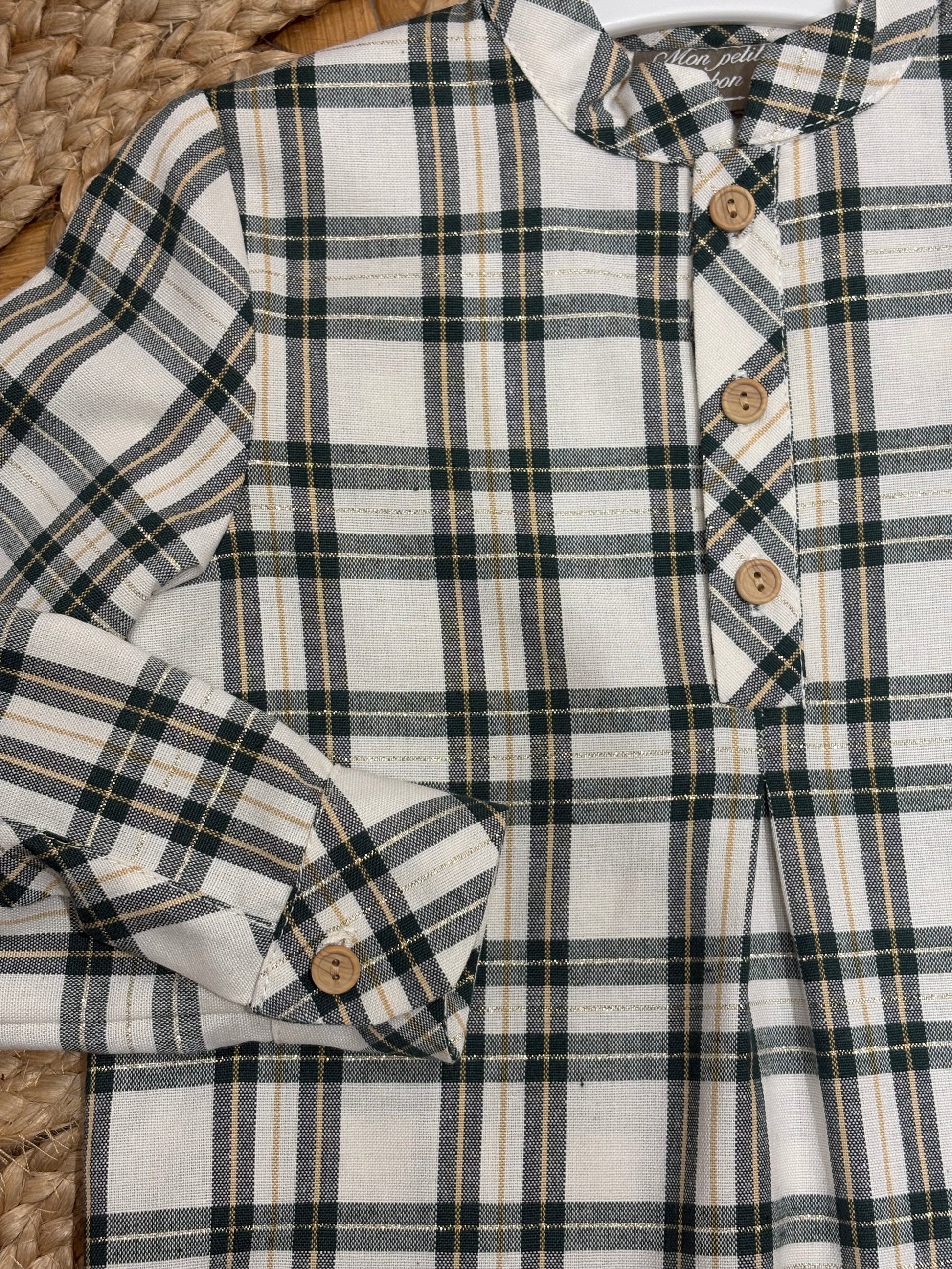 Camisa niño lurex