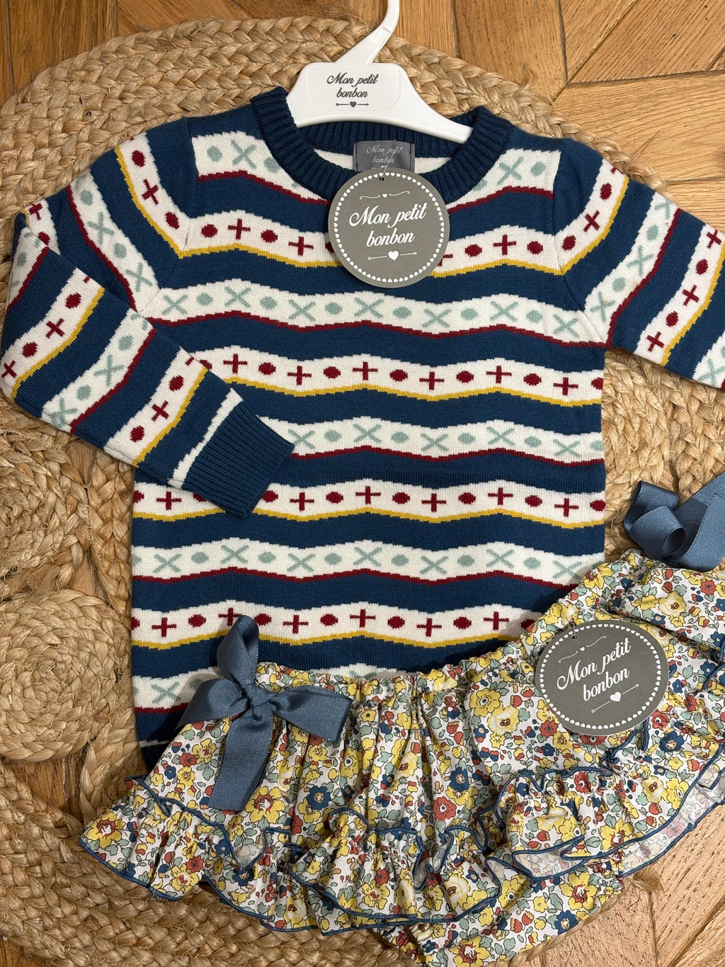 Braguita falda volante liberty